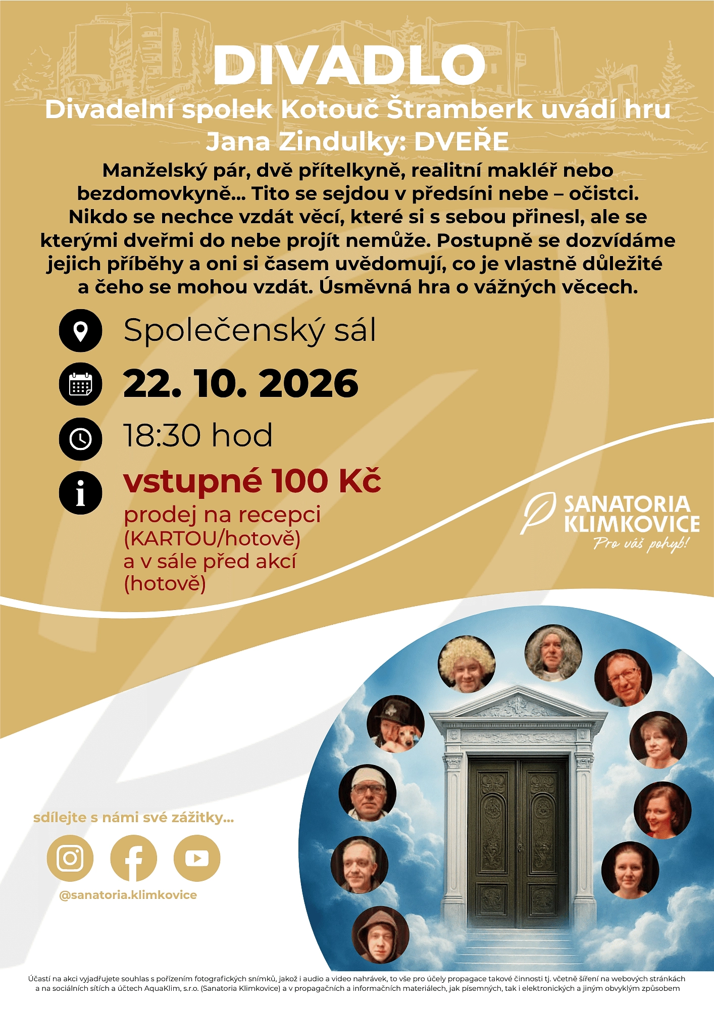 Doporučujeme DIVADLO Kotouč: hra DVEŘE
